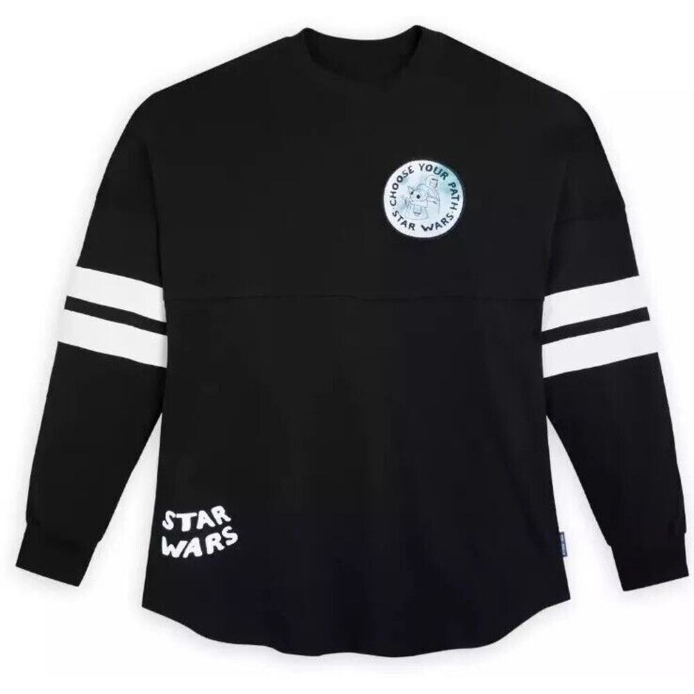 Disney Unisex L Star Wars The Mandalorian Grogu "Choose Your Path" Spirit Jersey